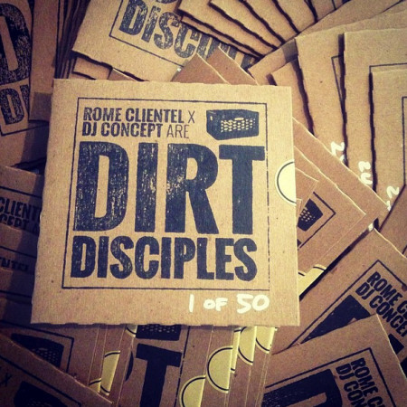 Dirt Disciples Limited Edition Hand Stamped CD